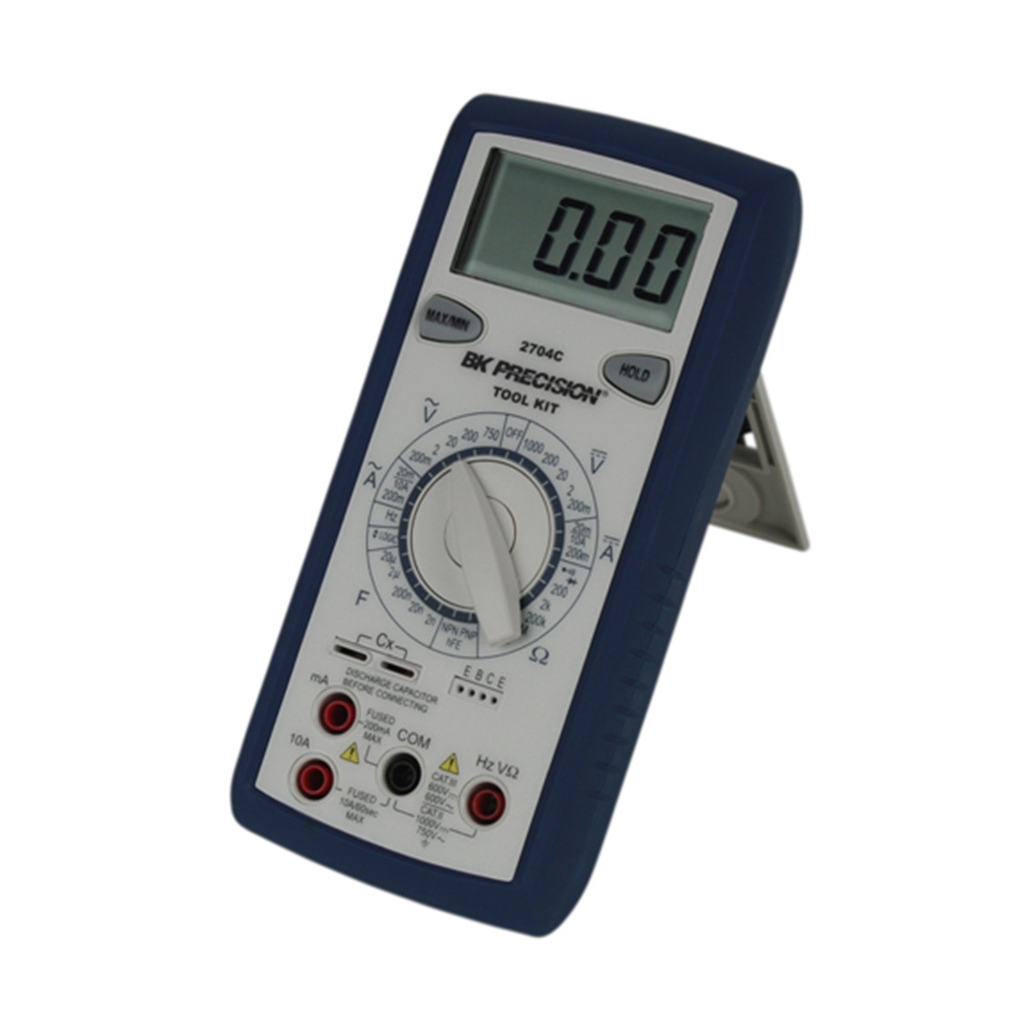 BK PRECISION 2704C KIT 휴대용 디지탈 멀티미터 (테스트리드포함) (DC ~1000V/AC ~750V)