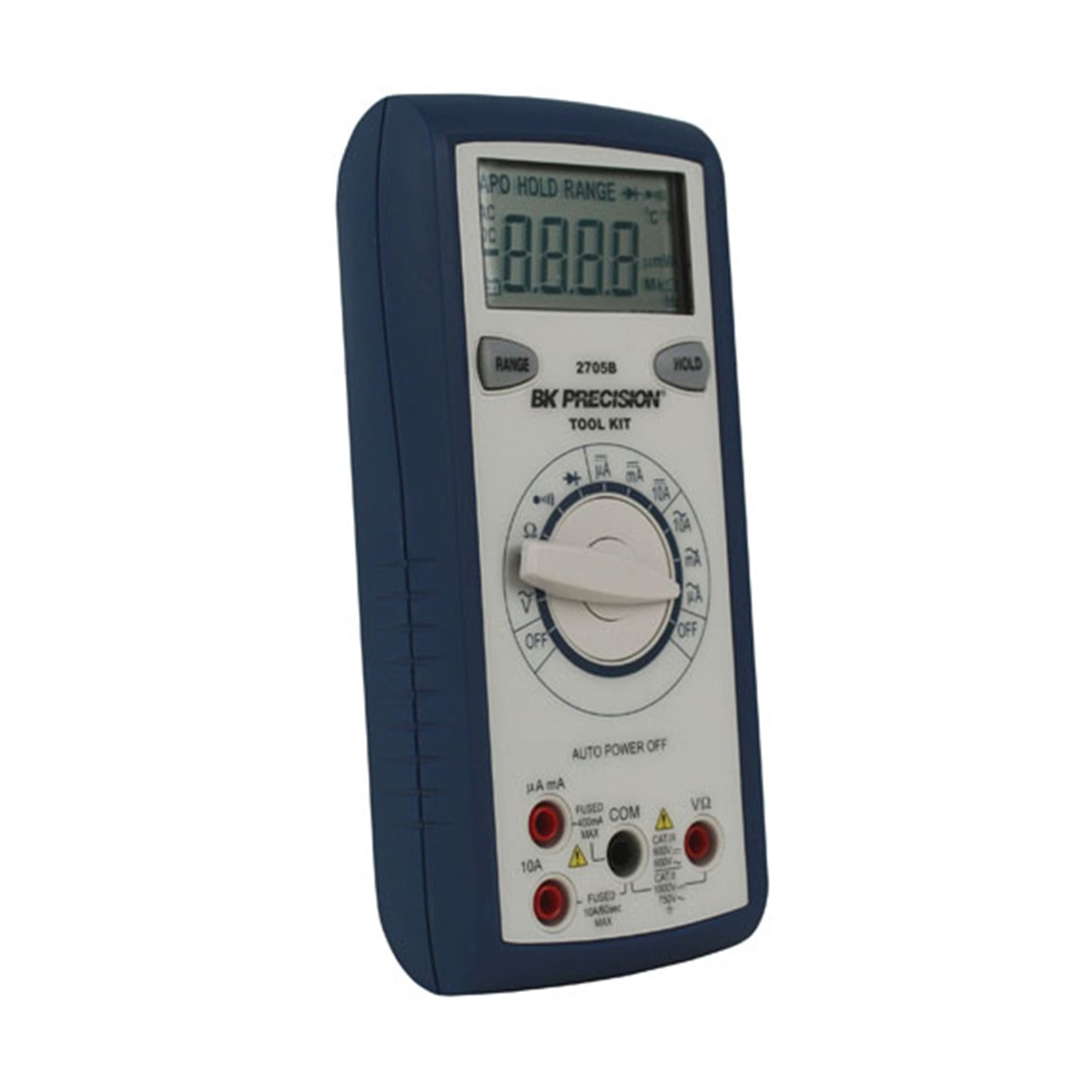 BK PRECISION 2705B 휴대용 디지탈 멀티미터 자동 범위 지정 DC ~1000V/AC ~750V