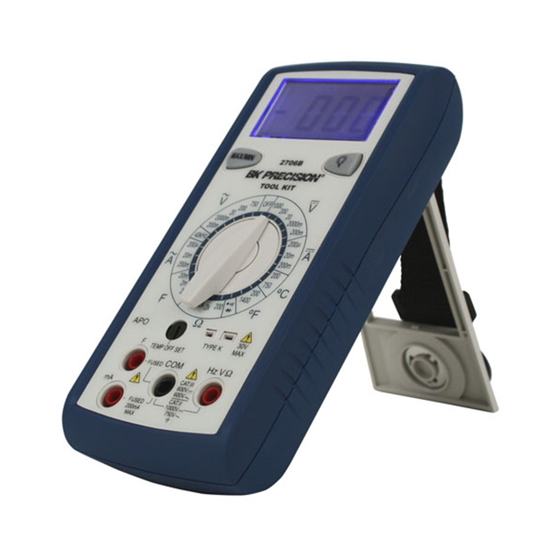 BK PRECISION 2706B 휴대용 디지탈 멀티미터 (온도측정 수동 범위 지정)