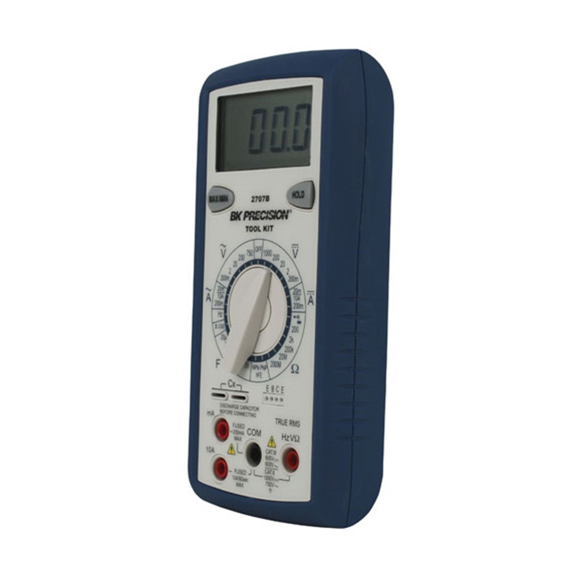 BK PRECISION 2707B True RMS 휴대용 디지털 멀티미터(수동 범위 지정)