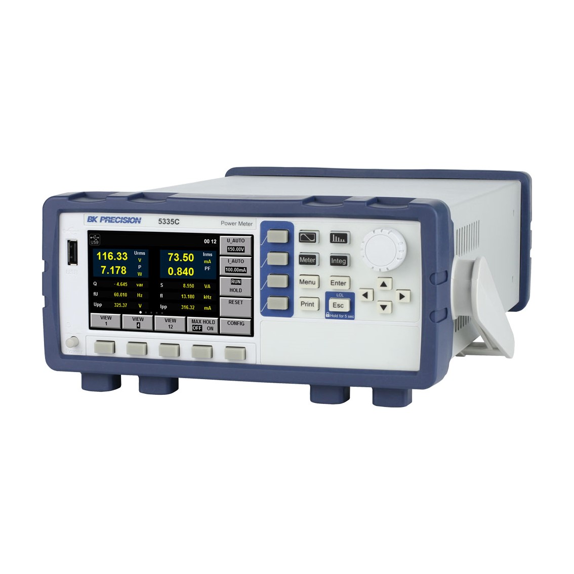 BK PRECISION 5335C 파워미터, 전력계 600Vrms(Cat II) 및 20Arms (GPIB 없슴)