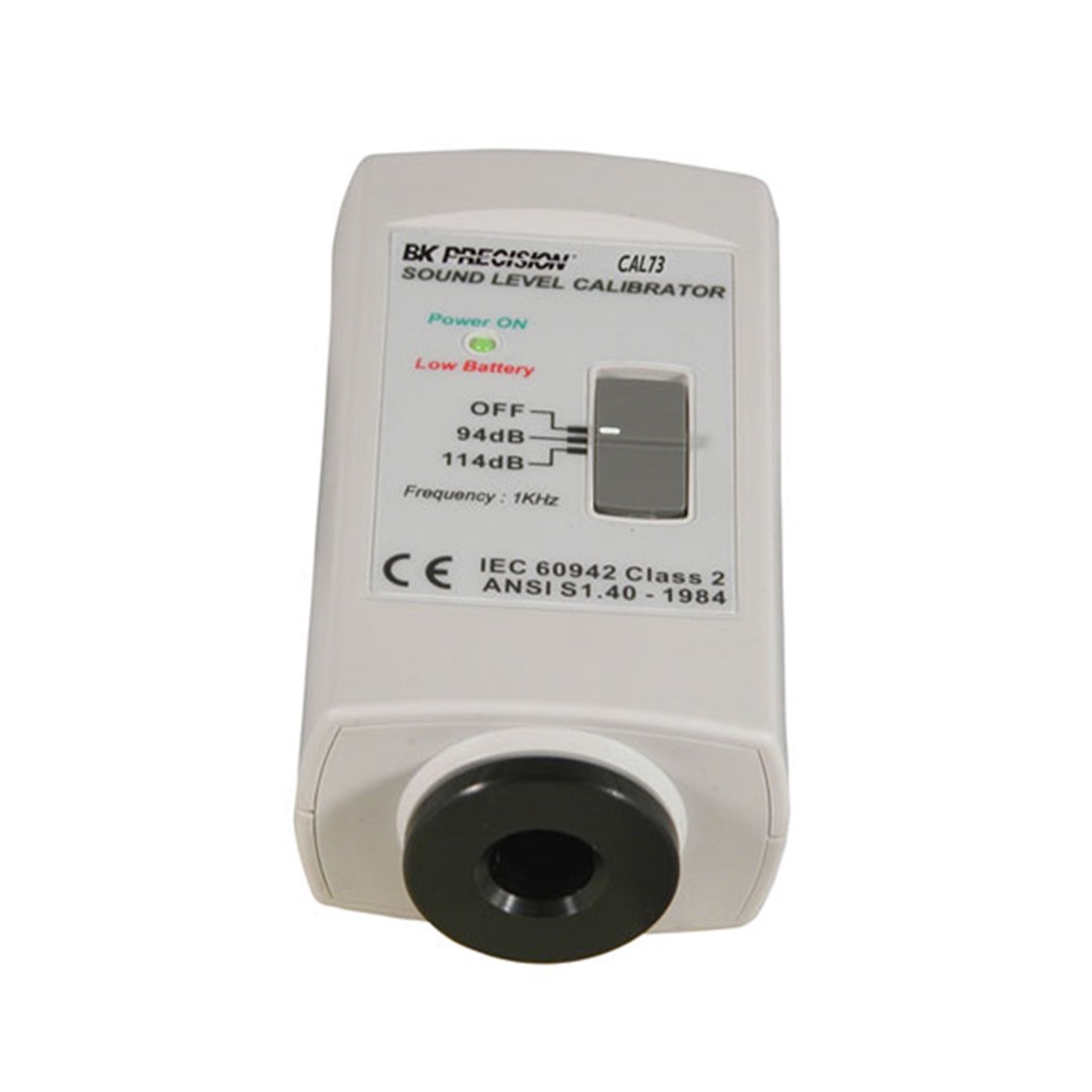BK PRECISION CAL73 소음교정기,소음계,표준 음향 교정기(94dB, 1KHz 사인파)