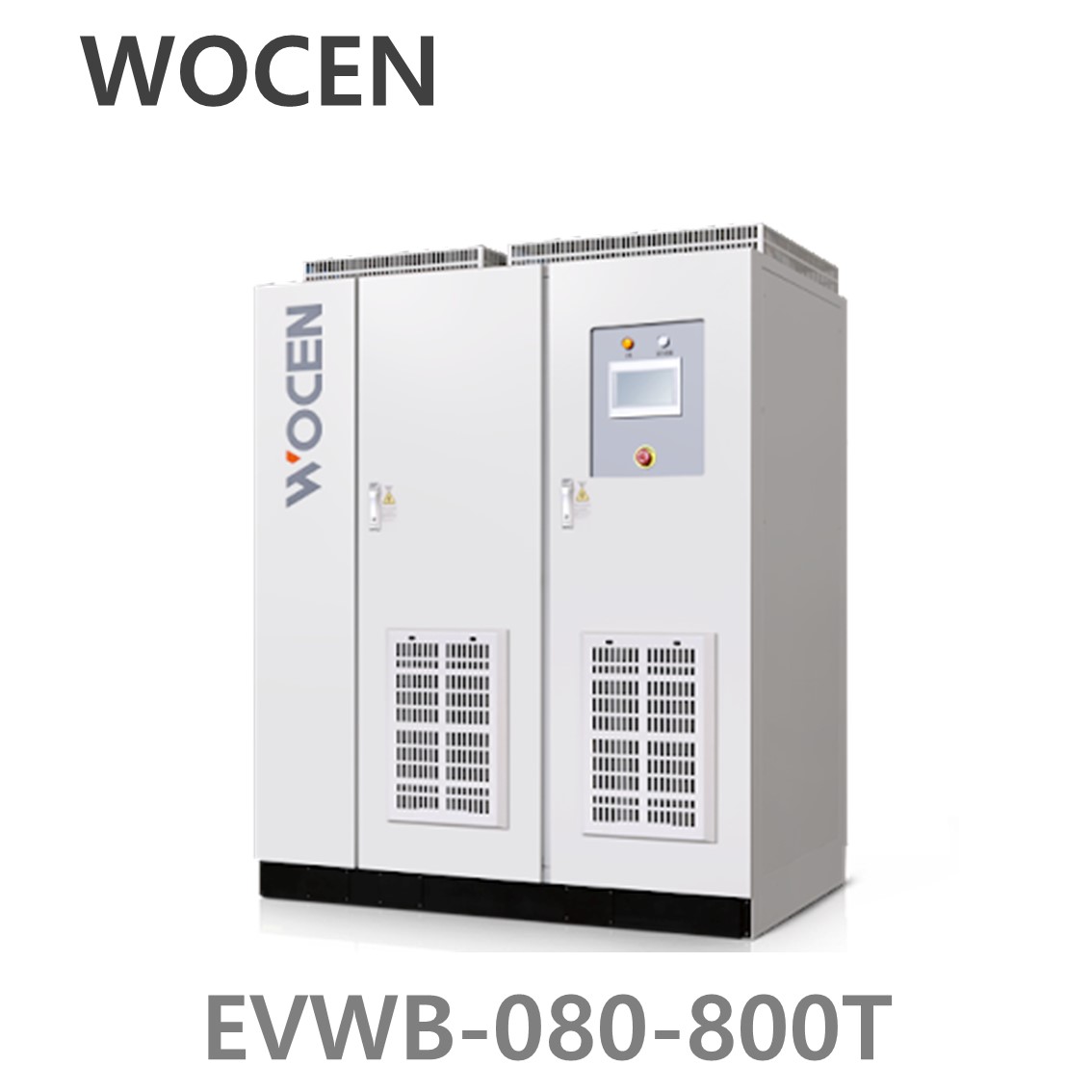 WOCEN EVWB-080-800T  고전압 대용량 양방향 DC파워서플라이 24V~800V/300A/80KW