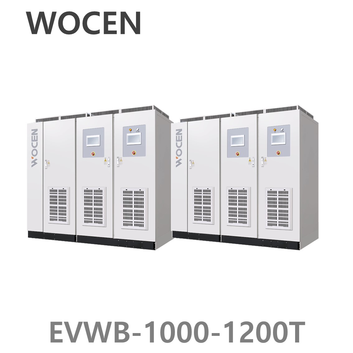 WOCEN EVWB-1000-1200T  고전압 대용량 양방향 DC파워서플라이 24V~1200V/1200A/1000kW