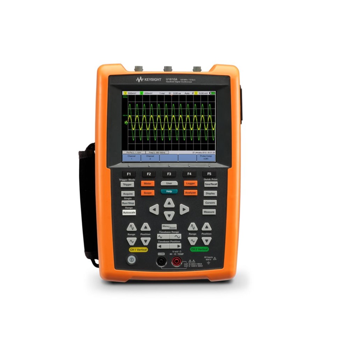 KEYSIGHT U1610A 100MHz 휴대용 디지털 오실로스코프