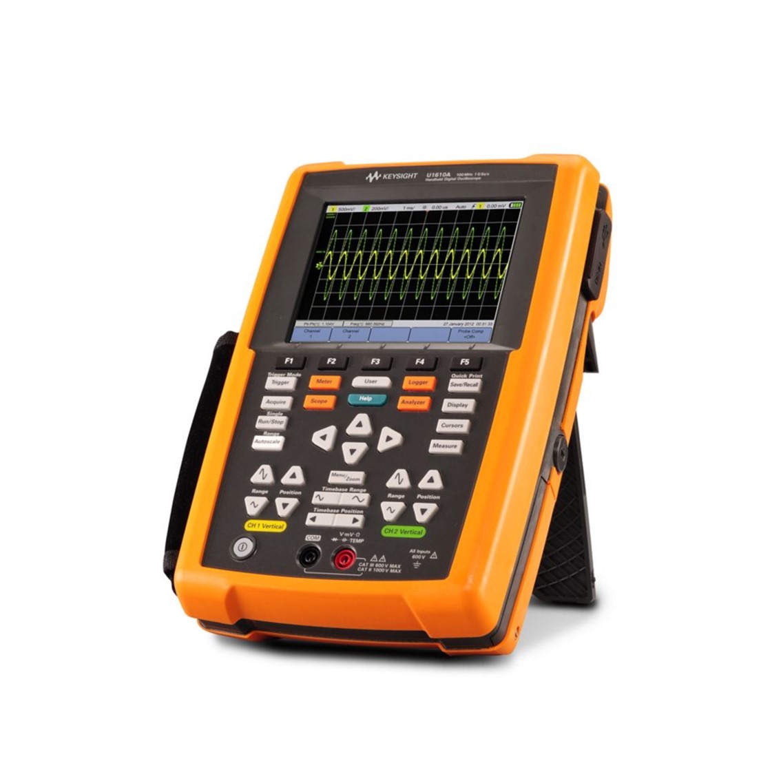KEYSIGHT U1610A 100MHz 휴대용 디지털 오실로스코프