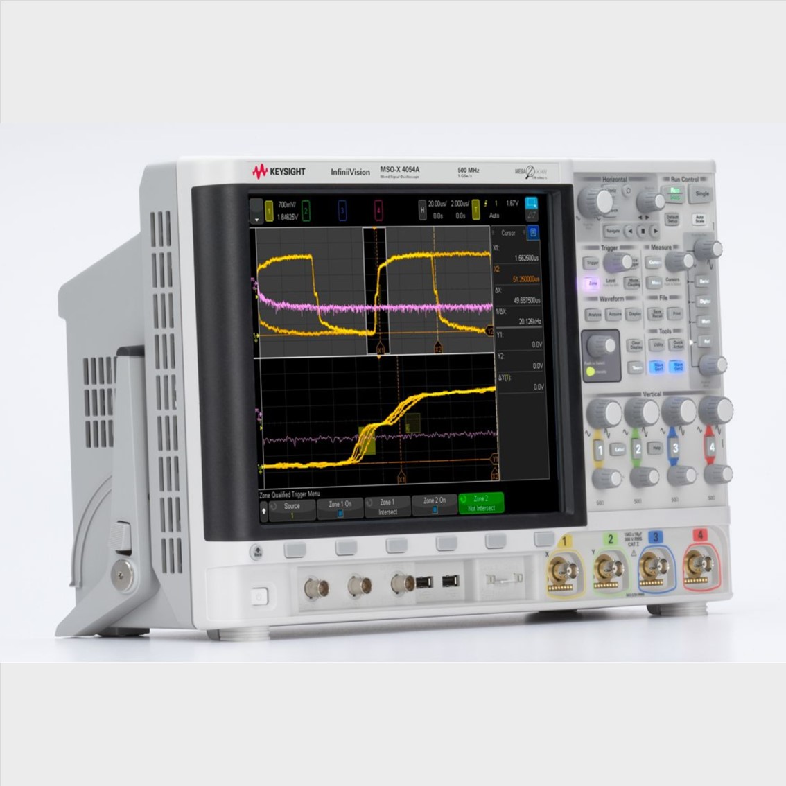 KEYSIGHT MSOX4104A 4채널/1GHz/디지탈16채널 오실로스코프