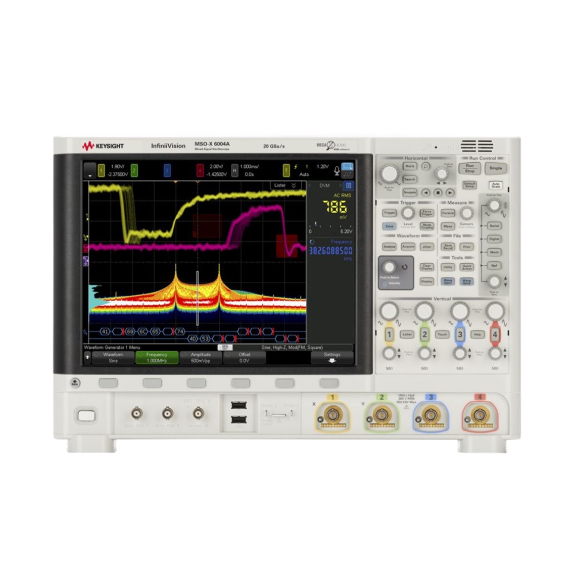 KEYSIGHT MSOX6004A 4채널/1GHz/디지탈16채널 오실로스코프