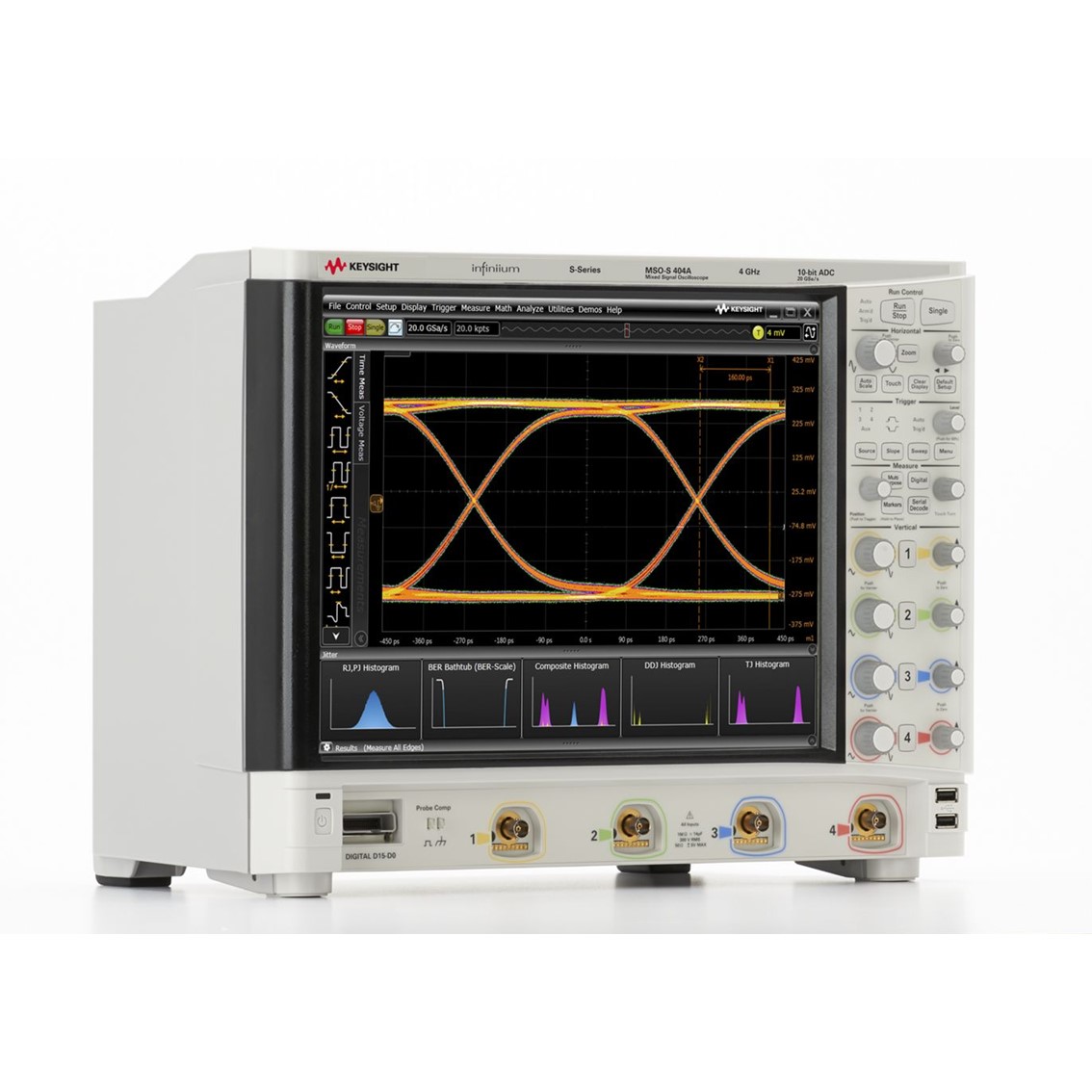 KEYSIGHT MSOS404A 4채널/4GHz/20GSa/디지털16채널 오실로스코프