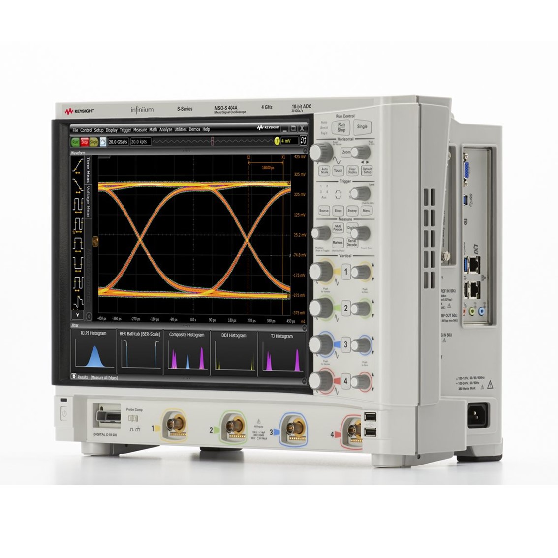 KEYSIGHT MSOS404A 4채널/4GHz/20GSa/디지털16채널 오실로스코프