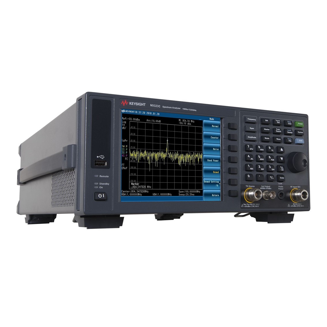 KEYSIGHT N9323C 스펙트럼 분석기 1MHz~13.6GHz