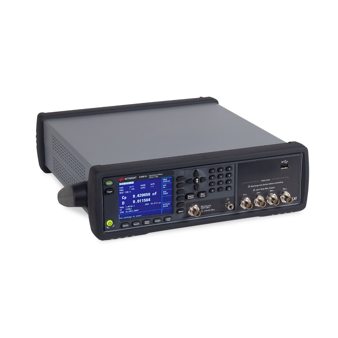 KEYSIGHT E4981A-002 고성능 커패시턴스미터, 120Hz/1kHz Capacitance meter