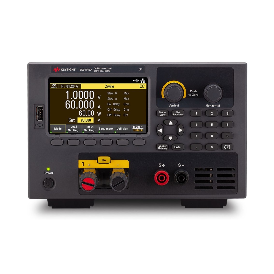 KEYSIGHT EL34143A DC 전자로드 150V/60A/350W DC전자로드