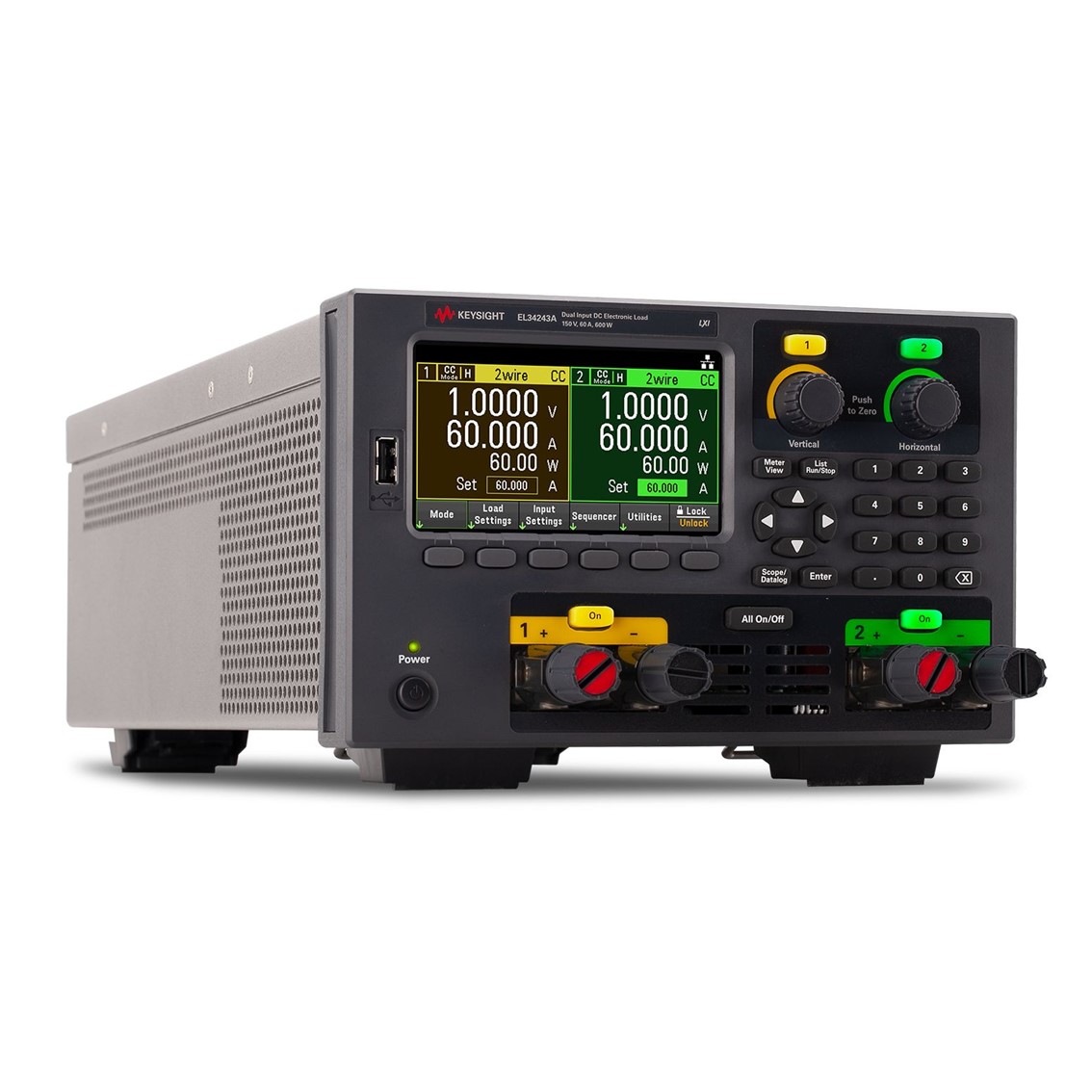KEYSIGHT EL34243A DC 전자로드 150V/60A/300W DC전자로드
