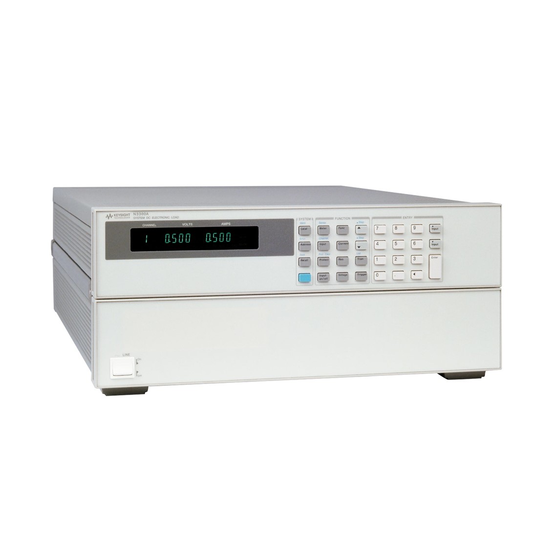 KEYSIGHT N3304A 모듈러 DC전자로드 메인프레임 0-60V/60A/300W/N330X 메인프레임 1슬롯용