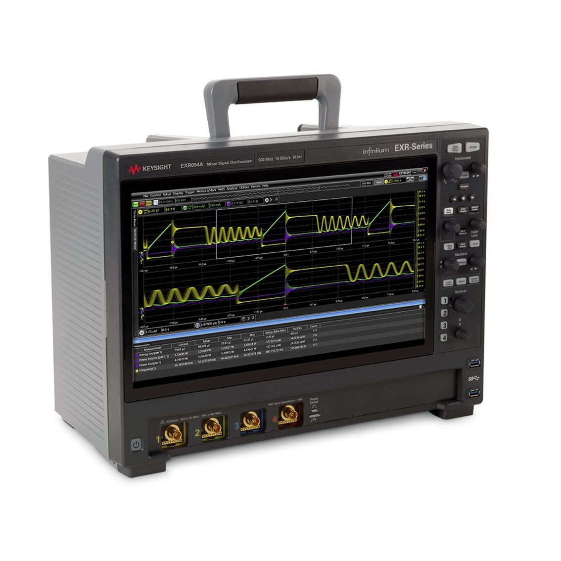 KEYSIGHT EXR054A 4채널/500MHz 오실로스코프