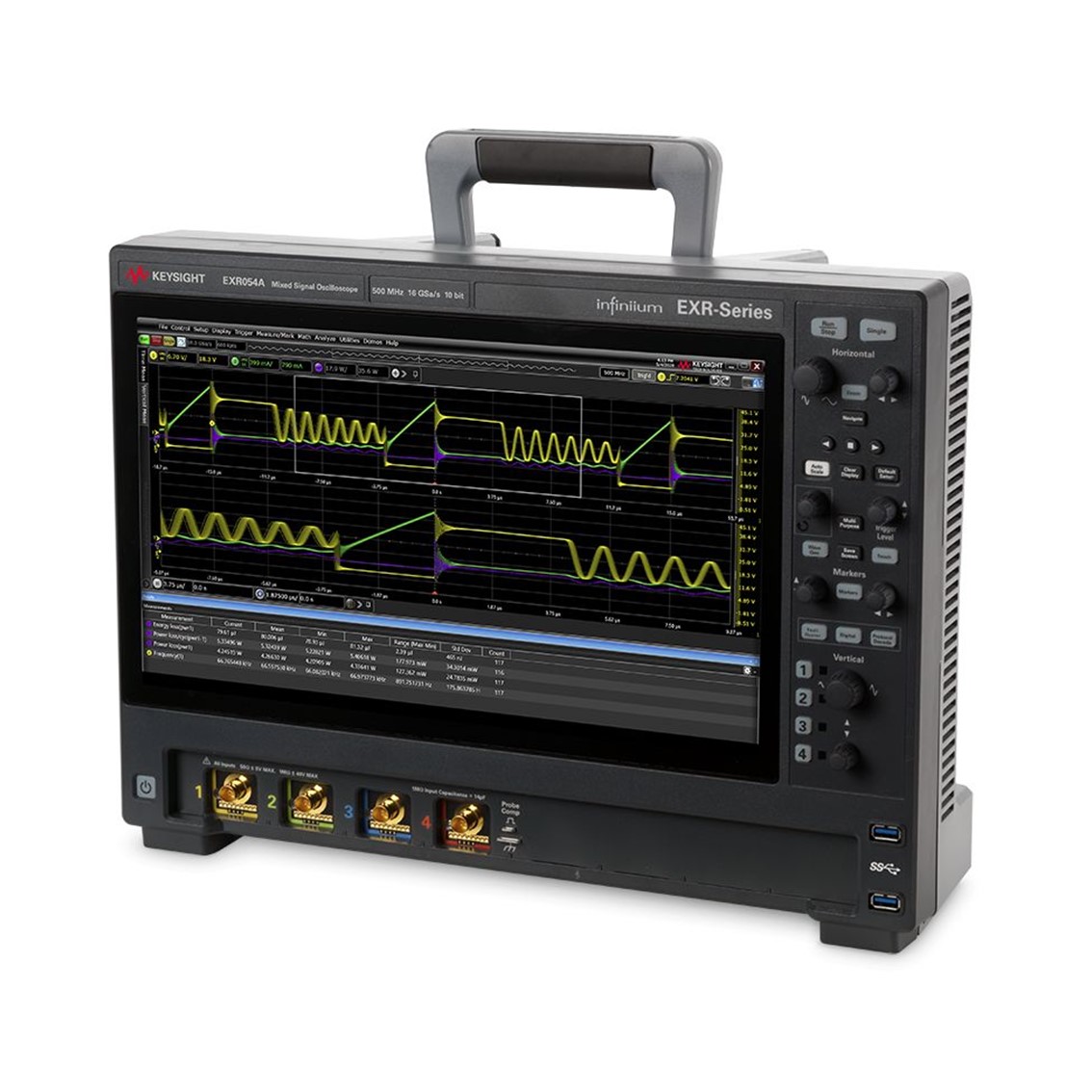 KEYSIGHT EXR054A 4채널/500MHz 오실로스코프