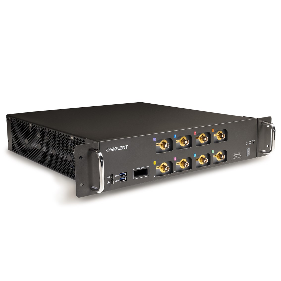 SIGLENT SDS6058L 오실로스코프 8채널/2U/8-bit/500MHz/5GSa/500Mpts