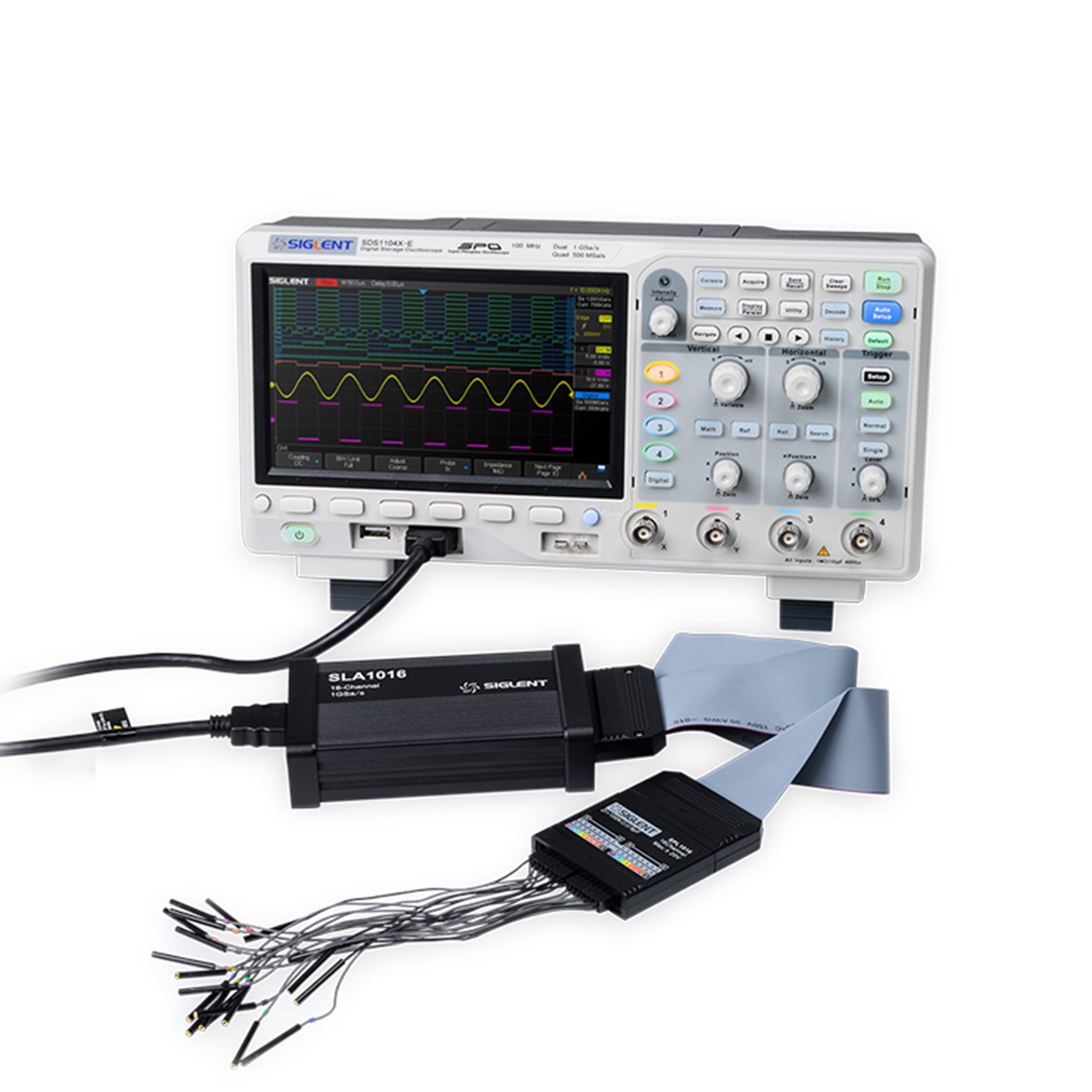 SIGLENT SDS2202X-E 오실로스코프 2채널, 200MHz, 2GSa/s, 28M