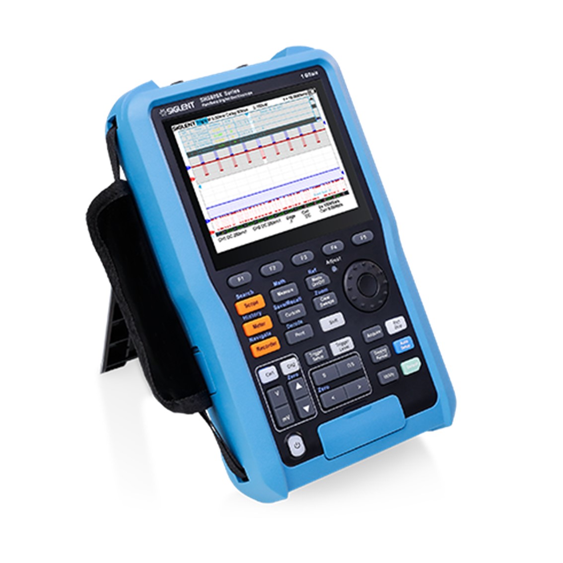 SIGLENT SHS820X 휴대용 오실로스코프 2채널, 200MHz, 1GSa/s, 12M