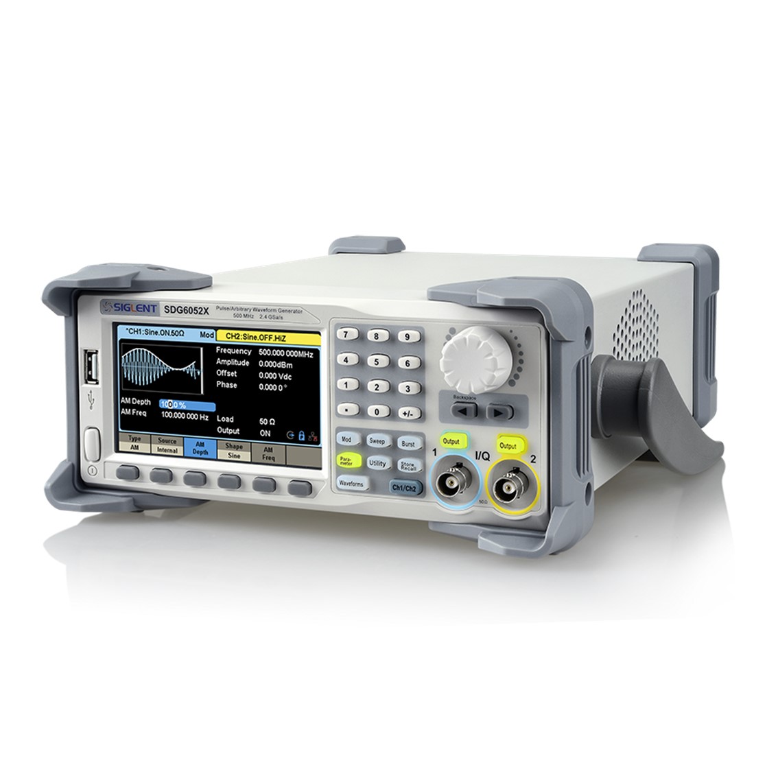 SIGLENT SDG2122X 임의파형발생기 2채널/120MHz/1.2GSa/s/8pts-8Mpts