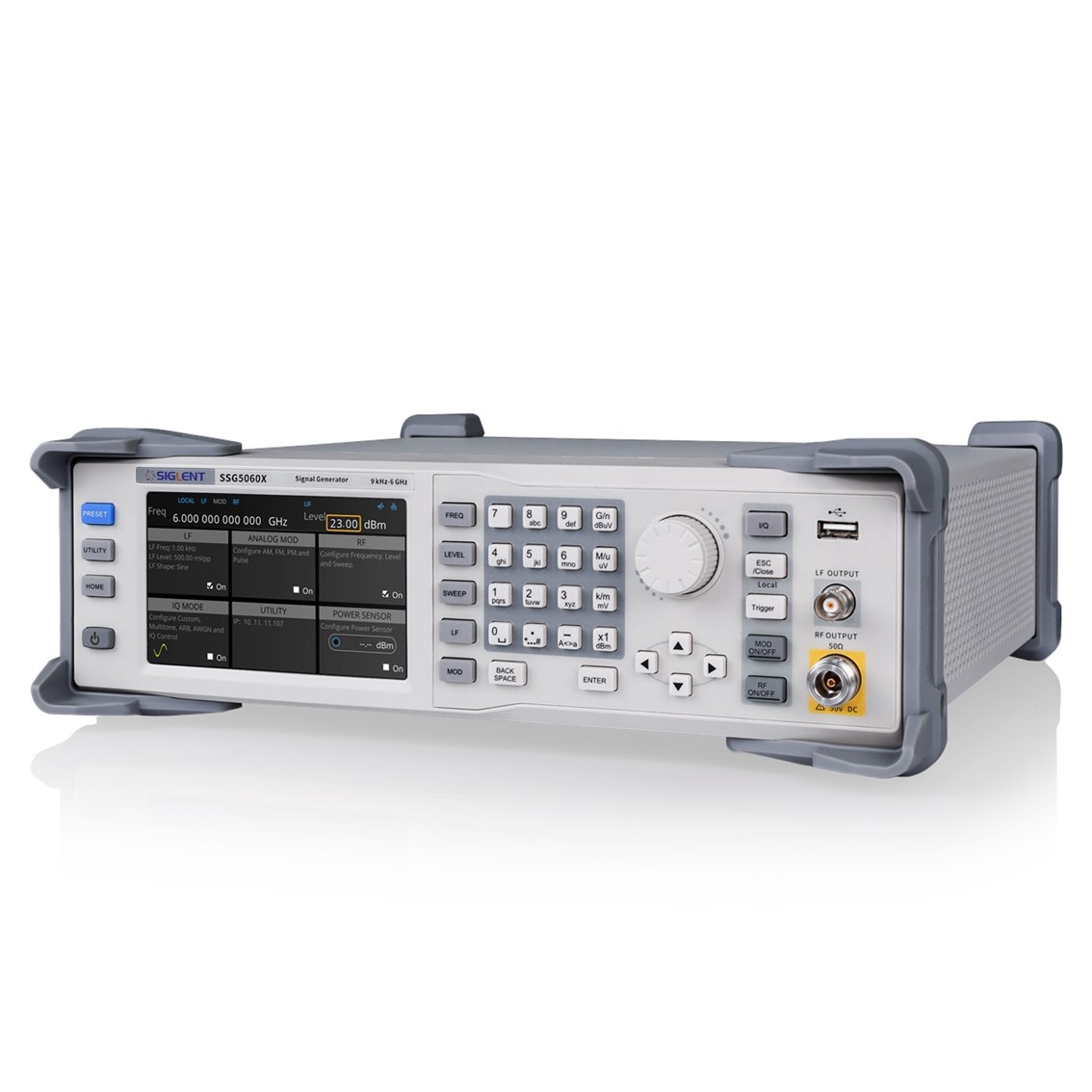 SIGLENT SSG5060X-V 신호발생기 9k-6GHz / -140dBm~+26 dBm/0.001Hz