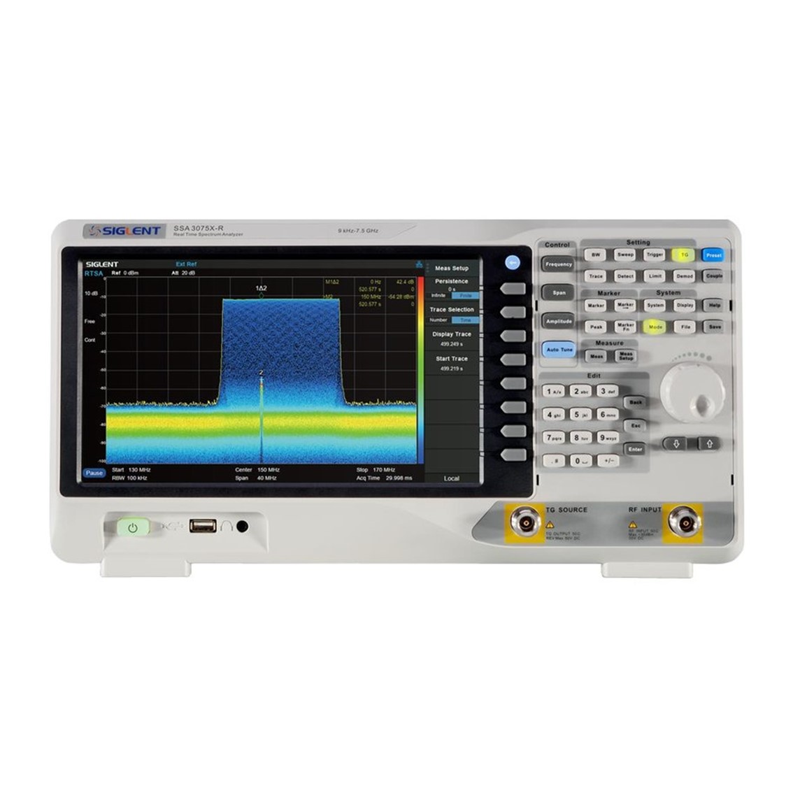 SIGLENT SSA3021X 스펙트럼 분석기 9KHz-2.1GHz / -98dBc