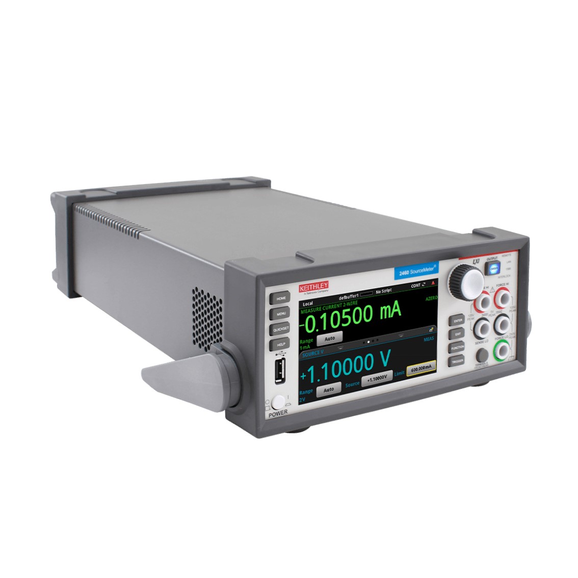TEKTRONIX 2460 고전류 디지탈소스미터 1CH, 100V, 7A, 100W, 1pA, 100nV 전위가변기