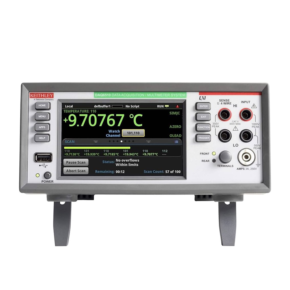 TEKTRONIX DAQ6510/7700 20CH 데이터수집, 멀티미터시스템