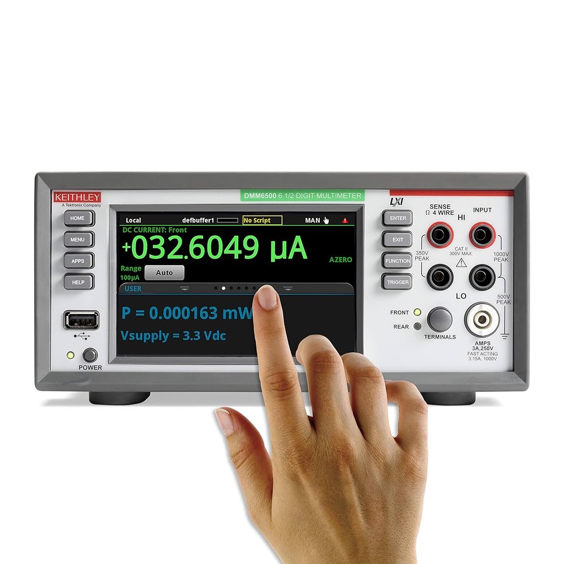 TEKTRONIX DMM6500 6.5digit 그래픽 터치스크린 탁상형 디지털멀티미터 DMM
