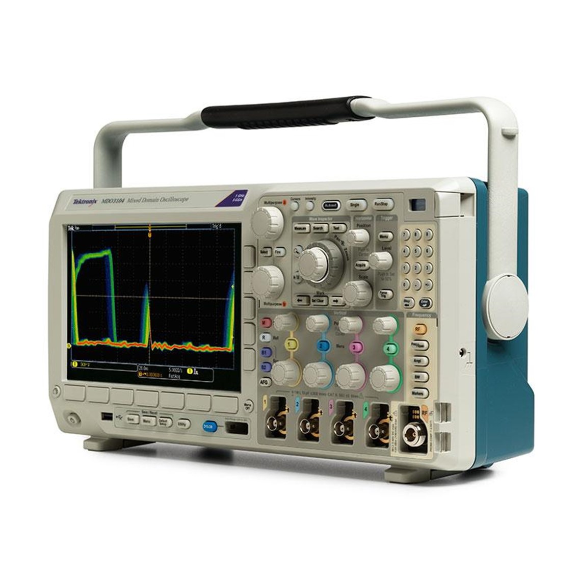 TEKTRONIX MDO3024 오실로스코프 4CH, 200MHz, 2.5GS, 10M, 디지탈16채널