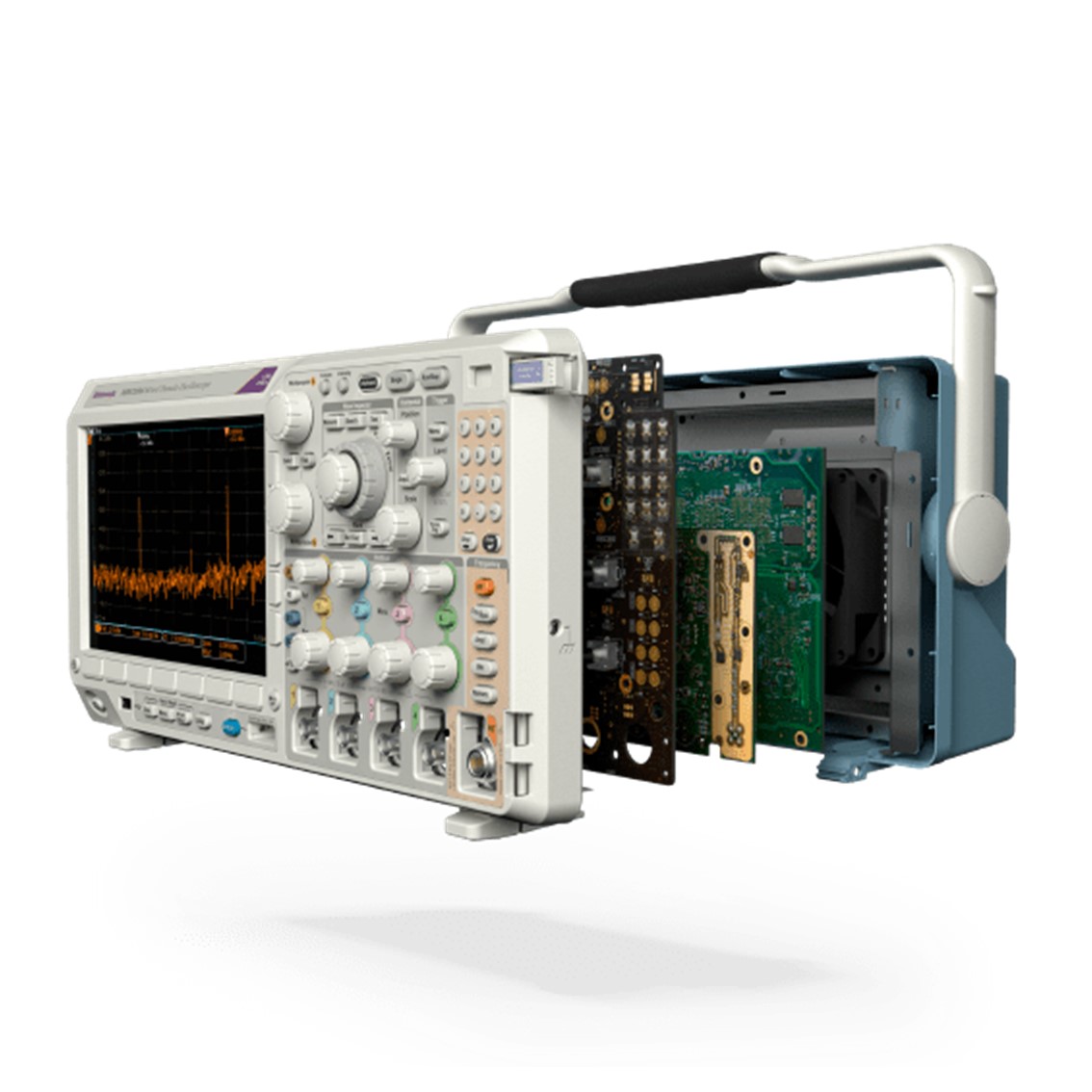 TEKTRONIX MDO3024 오실로스코프 4CH, 200MHz, 2.5GS, 10M, 디지탈16채널