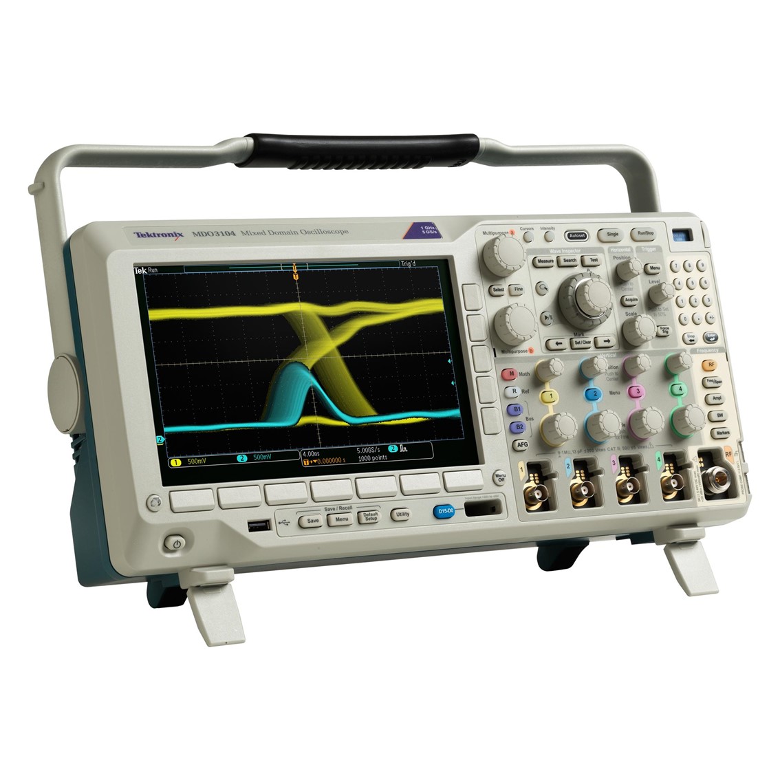TEKTRONIX MDO3102 오실로스코프 2CH, 1GHz, 5GS, 10M, 디지탈채널16