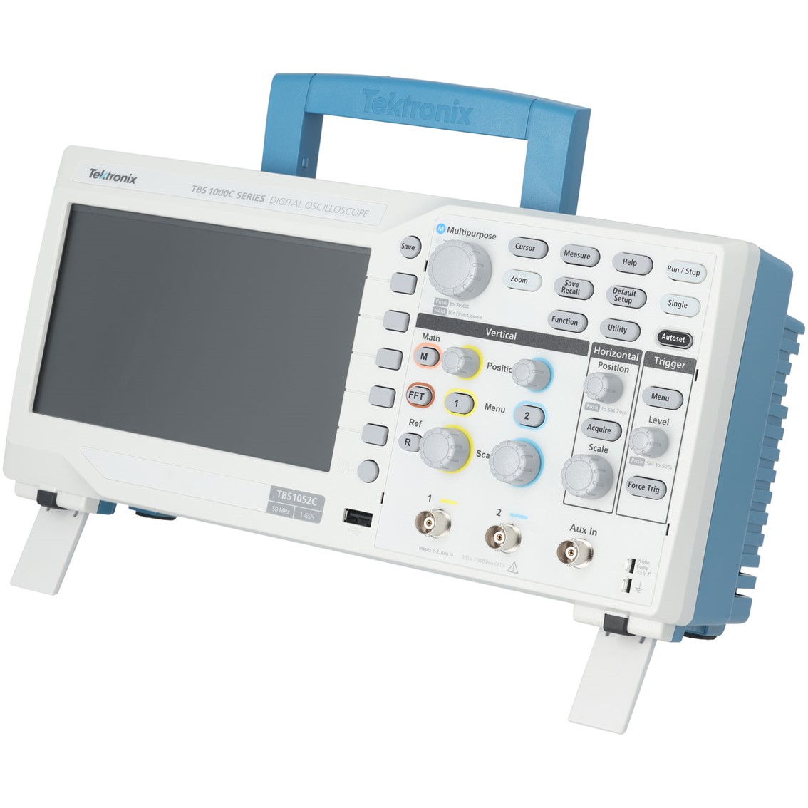 TEKTRONIX TBS1202C 오실로스코프 2CH, 200MHz, 1GS/s, 20Kpts