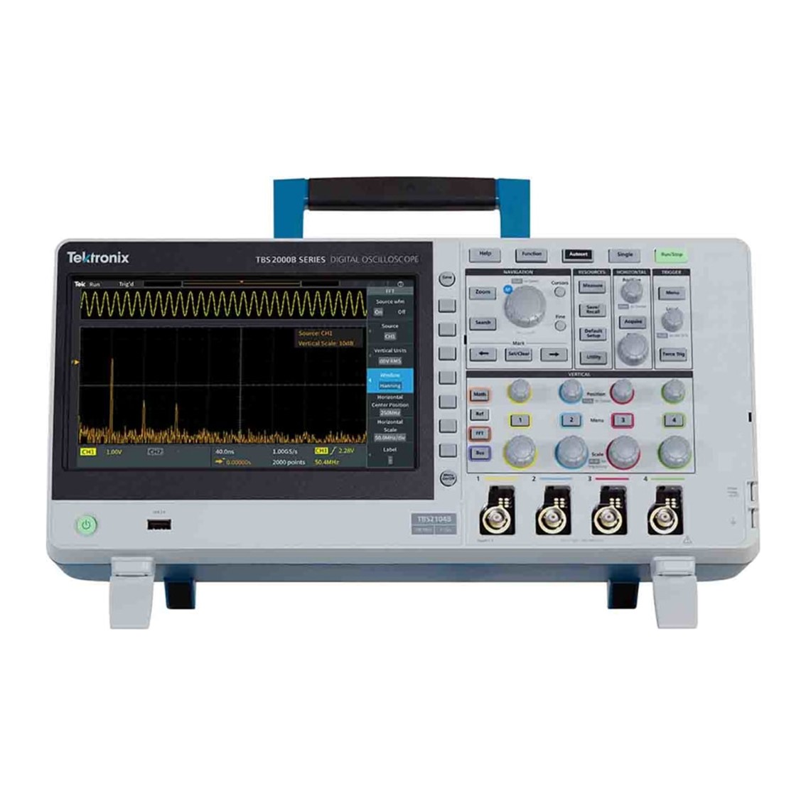 TEKTRONIX TBS2074B 오실로스코프 4CH, 70MHz, 2GS/s, 5Mpts