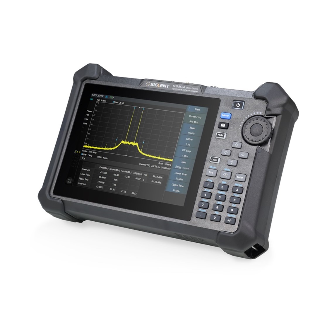 SIGLENT SHN926A 휴대용 벡터 네트워크 분석기 30kHz-26.5GHz/100dB/2포트