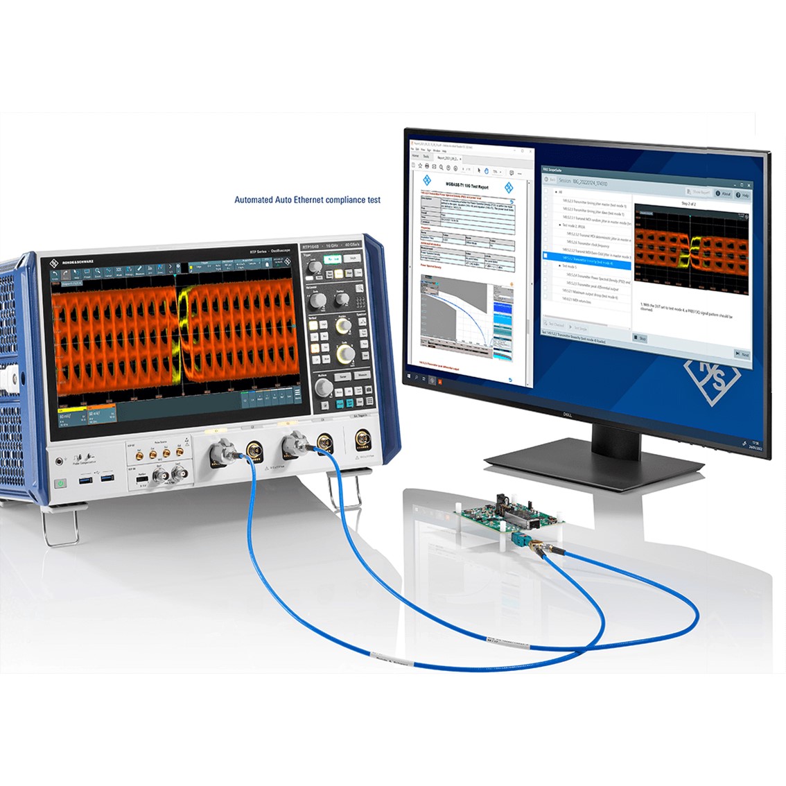 로데슈바르즈 RTP164B 2/4채널 디지탈오실로스코프 16/8GHz,40G/s,13.3