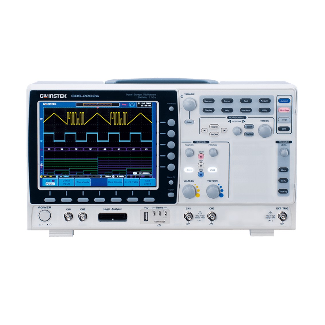 GWINSTEK GDS-2304A 4채널/300MHz/2GSa/2M 디지탈 오실로스코프