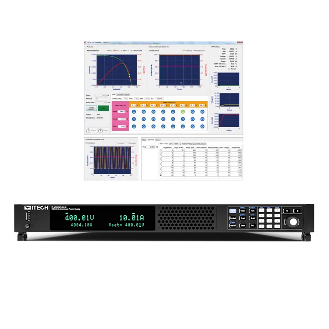 ITECH IT-M3904C-85-80SAS 양방향DC전원공급기 85V, +-80A, +-4kW( SAS1000 SW필수)
