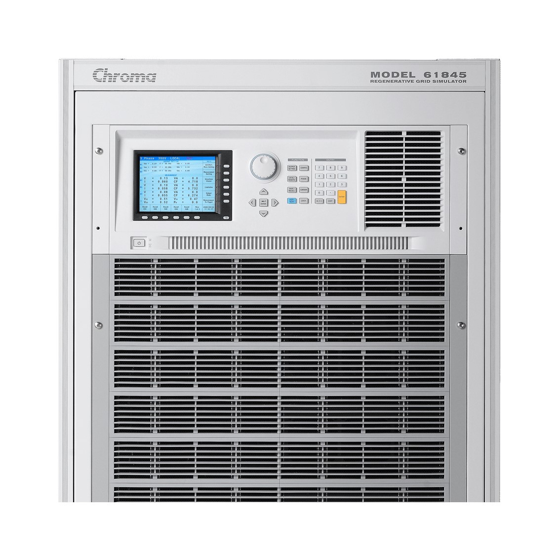 CHROMA 61845 재생그리드 시뮬레이터 (45KVA) 캐비넷(39U)