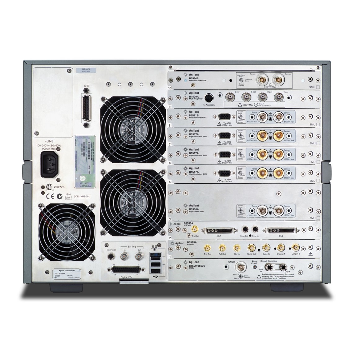 KEYSIGHT B1500A 반도체 파라미터 분석기, 웨이퍼 파라미터 분석기