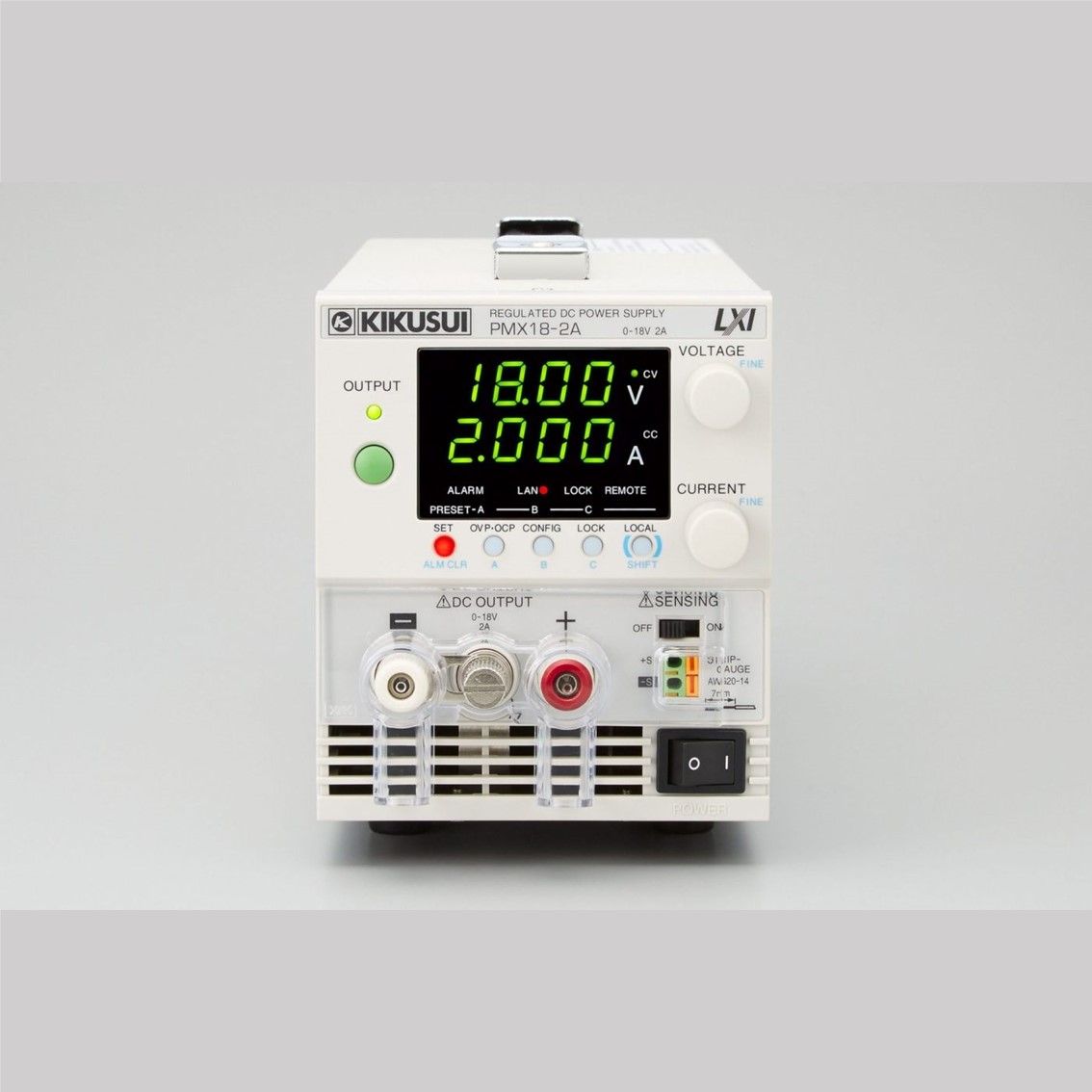 KIKUSUI PMX110-0.6A DC파워서플라이 110V0.6A, LAN(LXI)/USB/RS232C DC전원공급기