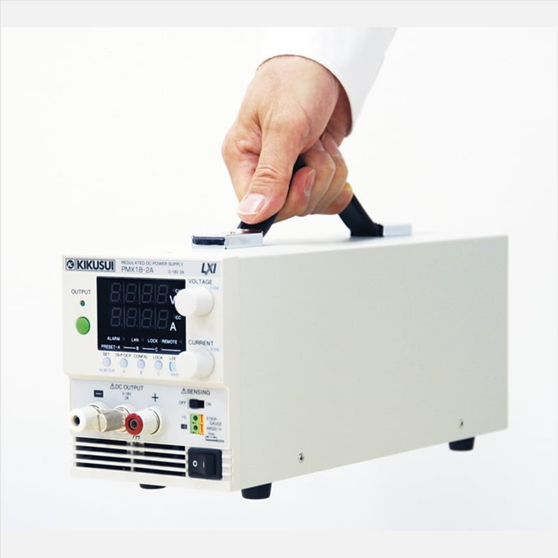 KIKUSUI PMX110-0.6A DC파워서플라이 110V0.6A, LAN(LXI)/USB/RS232C DC전원공급기