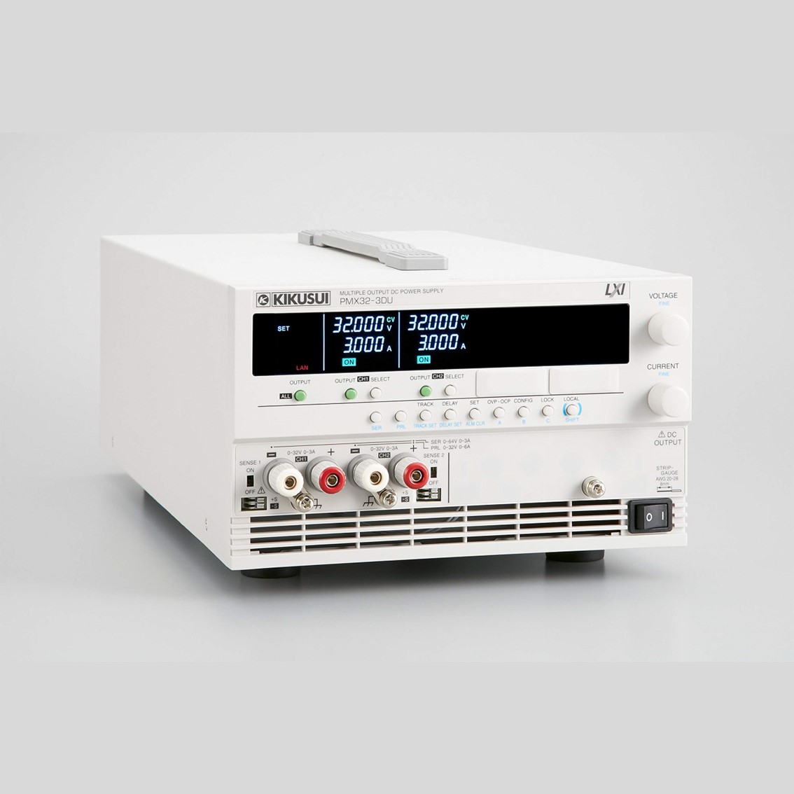 KIKUSUI PMX32-3TR 234V 3채널 DC파워서플라이 32V/3A, 32V/3A, 6V/5A INPUT 234V DC전원공급기