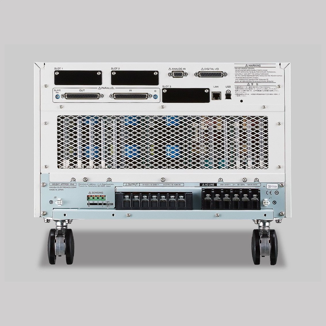 KIKUSUI PCR12000WEA2R 3P3W 200V AC,DC파워서플라이 12kVA 3상,3선,200V AC,DC전원공급기