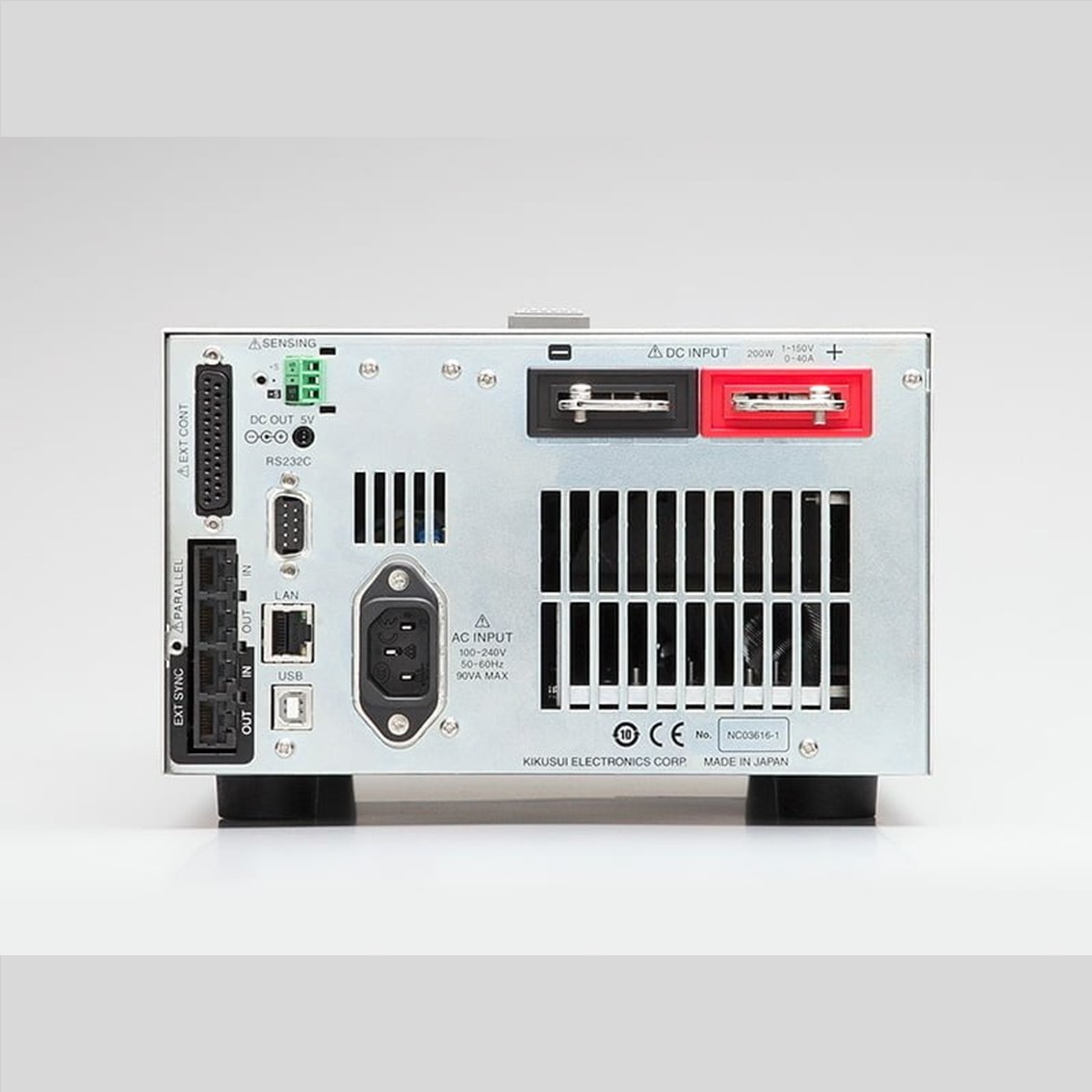 KIKUSUI PLZ1205WZ(SPEC21192) PLZ-5WZ 임피던스 측정시스템 1V~150V,240A,1200W DC전자로드