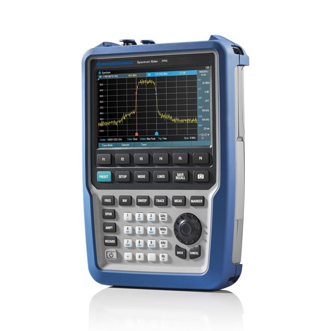 로데슈바르즈 FPH-INH8 (5KHz~8GHz), –120dBc, –162dBm 스펙트럼분석기 (1321.1111P62)