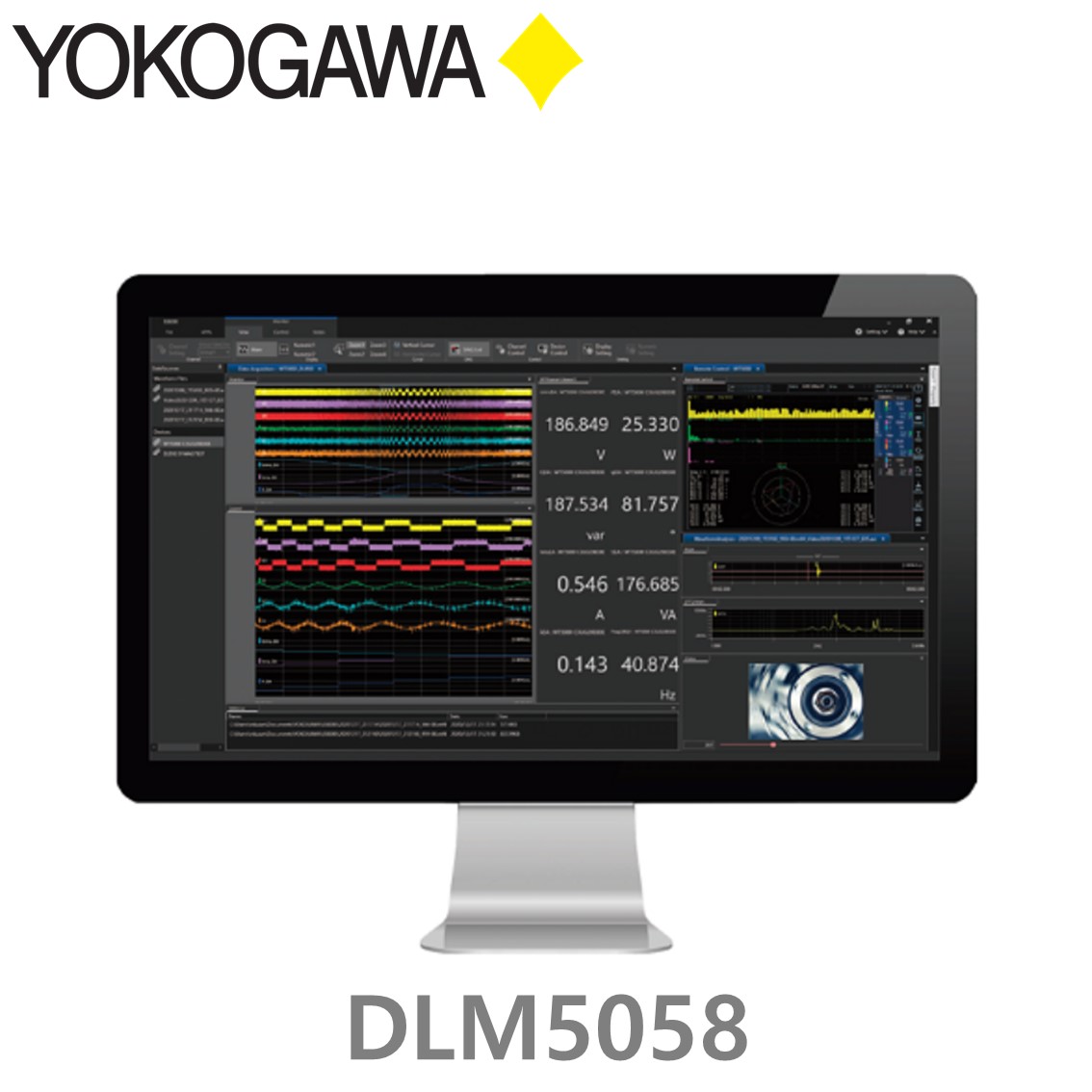 YOKOGAWA DLM5038HD 350MHz,8Ch,12Bit,1GMemory 디지털오실로스코프