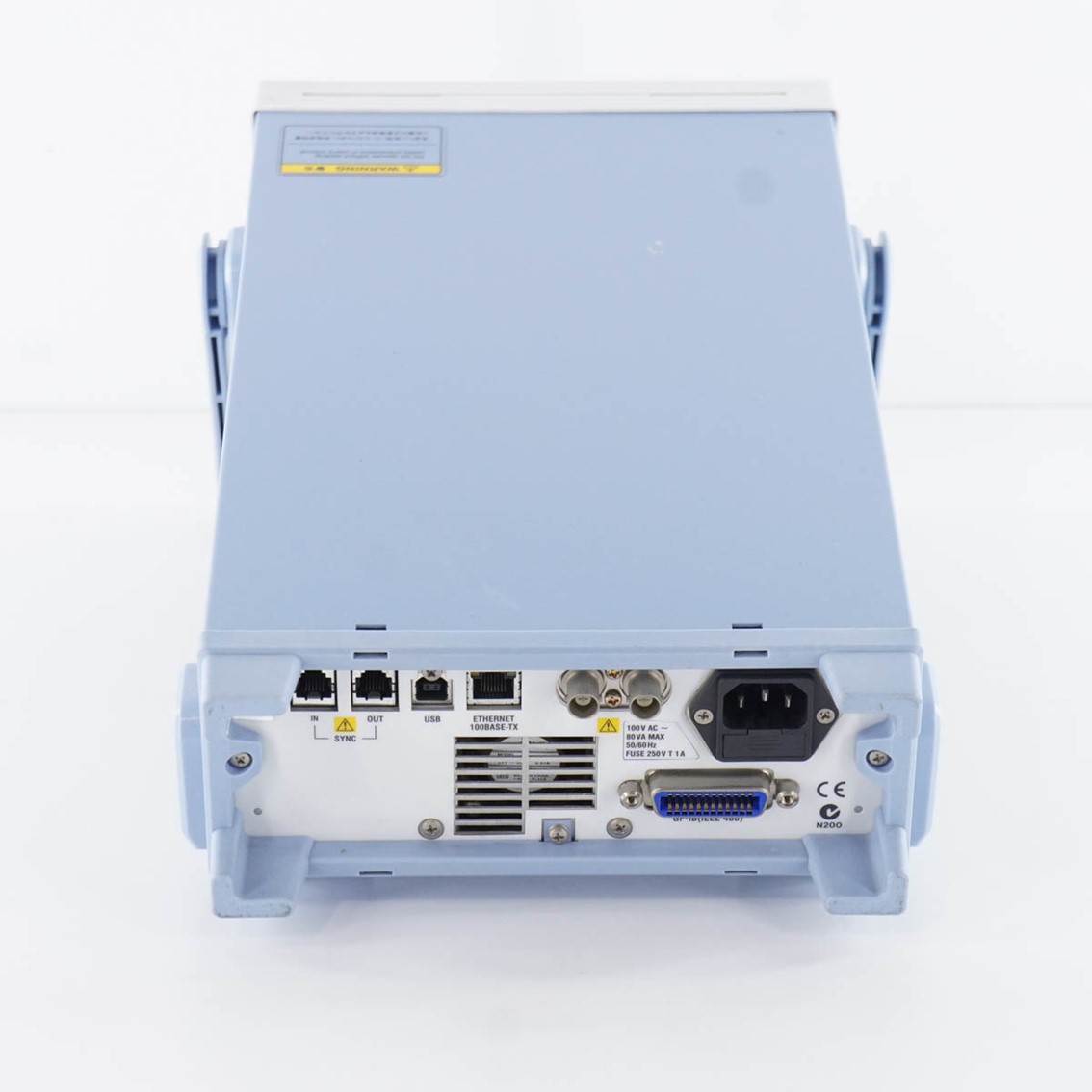 YOKOGAWA GS210 DC 전압/전류 소스 펄스 생성기, 전면패널출력