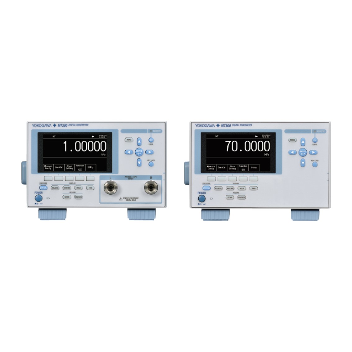 YOKOGAWA MT300 디지털 마노미터, -G01 10kPa Gauge pressure model